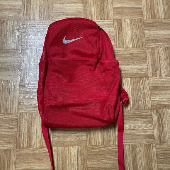 Nike Other - Red Nike see-through bookbag